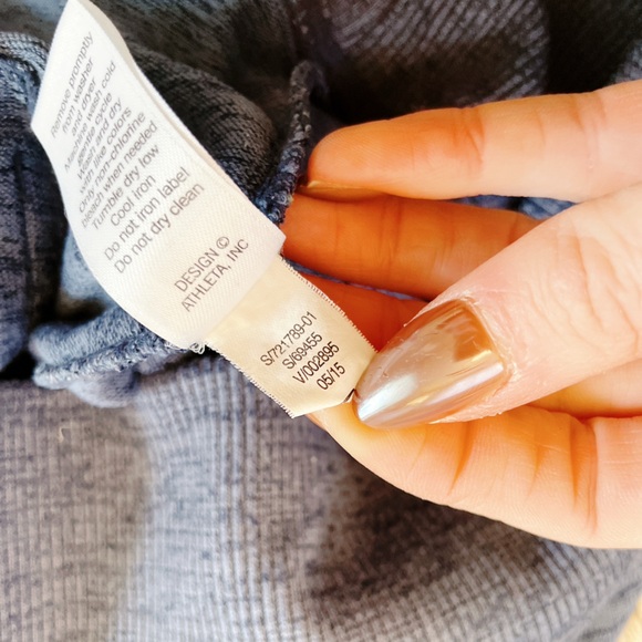 Athleta Sport It Sweater Dress Women' XS Cowl Neck Drawstring Zip Pockets - Picture 11 of 11